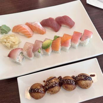 Sushi Moto - Salmon & Toro Nigiri, Oregon roll, and takoyaki - Japanese Near Me - Happy Valley, Oregon Sushi Moto - Salmon & Toro Nigiri, Oregon roll, and takoyaki - Japanese Near Me - Happy Valley, Oregon