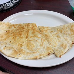 Three Brothers Grill - Large cheese quesadilla