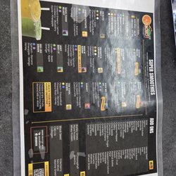 Juiced - Menu