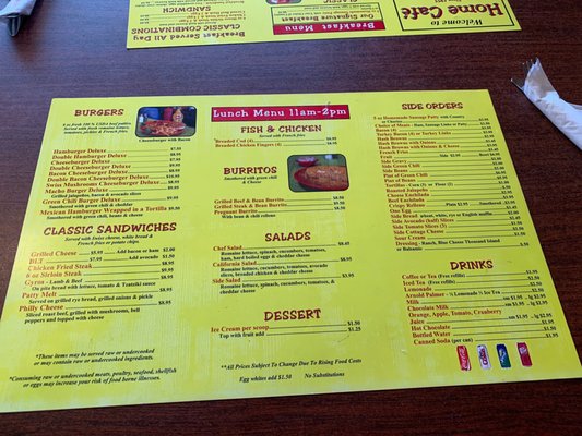 Menu photo 8 Home Cafe Sheridan, CO Menu photo 8 Home Cafe Sheridan, CO