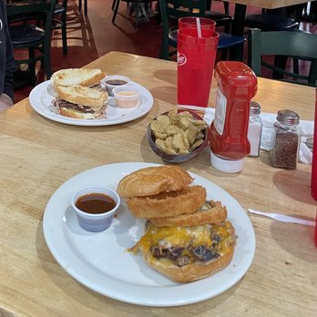 Genesee Pub and BBQ - Cubano & Brisket Bomb w/ Fried Pickles - Barbeque Near Me - Golden, Colorado