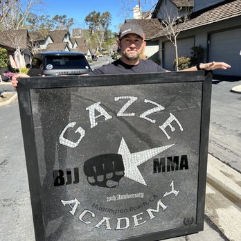 Gazze Academy - 20 th anniversary gift from one of the students thank you Alex OSS - Brazilian Jiu-jitsu Near Me - Huntington Beach, California Gazze Academy - 20 th anniversary gift from one of the students thank you Alex OSS - Brazilian Jiu-jitsu Near Me - Huntington Beach, California