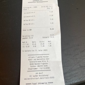 Schuhbeck's - Quick bite for two people - Bavarian Near Me - München-Flughafen, BY