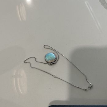 Diamonds And The Ruff - The necklace with the added ring. - Jewelry Near Me - Pompano Beach, Florida