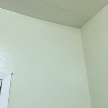 JMSred - Water damage. This wall is soft and almost squishy due to moisture in the bathroom. - Property Management Near Me - Signal Hill, California