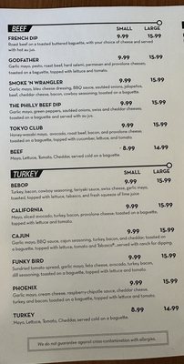 Tubs Gourmet Subs by null