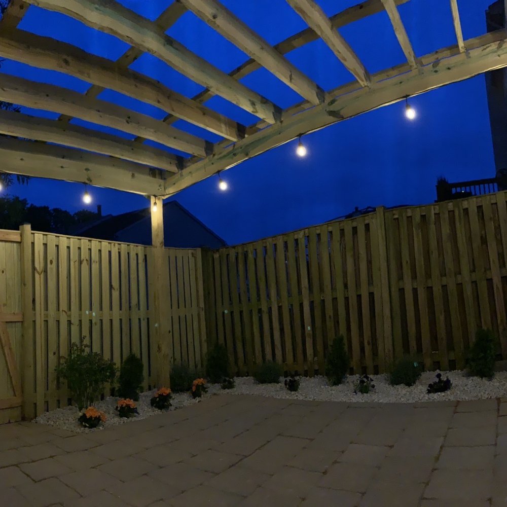 P e s Landscaping and construction - Night time view - Landscaping Near Me - Jessup , Maryland P e s Landscaping and construction - Night time view - Landscaping Near Me - Jessup , Maryland