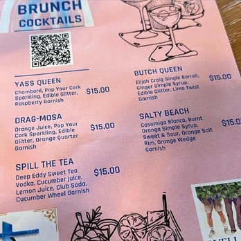 Well Hung Vineyard - Brunch cocktail menu - Wine Bars Near Me - Charleston, South Carolina