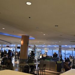 South Satellite Terminal - 90s retro vibe. Did someone turn out the lights?