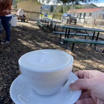 Bob's Well Bread - Lavender latte - Bakeries Near Me - Los Alamos, California