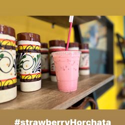 Fiesta Time Snack Shack - #strawberryHorchata