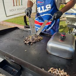 Chef David doing his magic