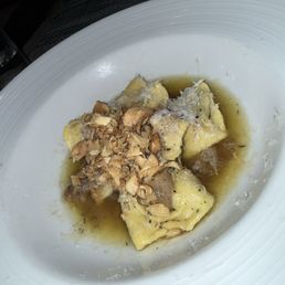 Sunchoke and ricotta tortelloni Sunchoke and ricotta tortelloni