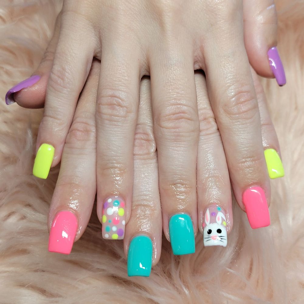 HB Nails Salon - Happy Easter - Nail Salons Near Me - Huntington Beach, California