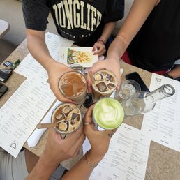 Matcha, iced lattes Matcha, iced lattes