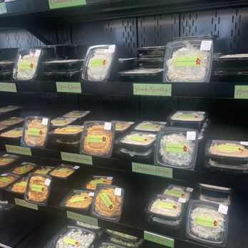 Chicken Salad Chick - They have a case where you can buy their famous chicken salad in larger quantities. - Salad Near Me - Jonesboro, Arkansas
