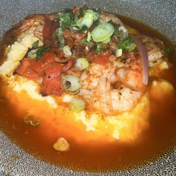 Press 626 wine bar - Nola BBQ Shrimp & Jalapeno Cheddar Grits - Wine Bars Near Me - Norfolk, Virginia