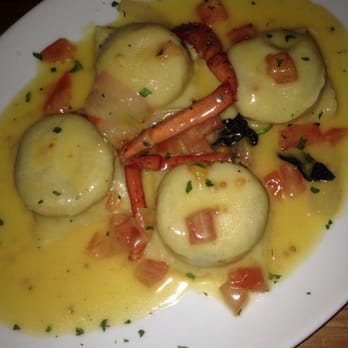 Grand Vin - Homemade lobster ravioli! - Wine Bars Near Me - Hoboken, New Jersey