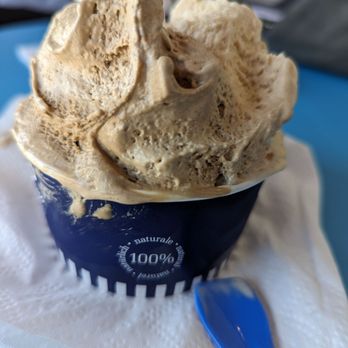 Gelato Cimmino - 8 oz coffee and caramel split - Gelato Near Me - Scottsdale, Arizona