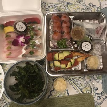 Tomodachi Restaurant - Kanpachi, agi, maguro, albacore rolls - Sushi Bars Near Me - Westlake Village, California Tomodachi Restaurant - Kanpachi, agi, maguro, albacore rolls - Sushi Bars Near Me - Westlake Village, California