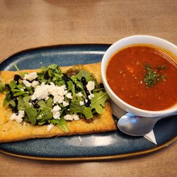 Belgravia Hub - Feature Tart with soup $19.50 in 2025.