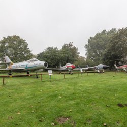 Norfolk & Suffolk Aviation Museum - Some of the airplanes on display.