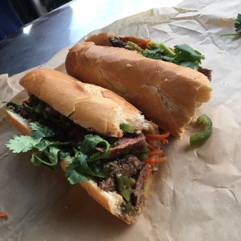 Jonty's Vietnamese Eatery - Sandwich with Anchovy-Garlic Steak - Vietnamese Near Me - Morgan Hill, California