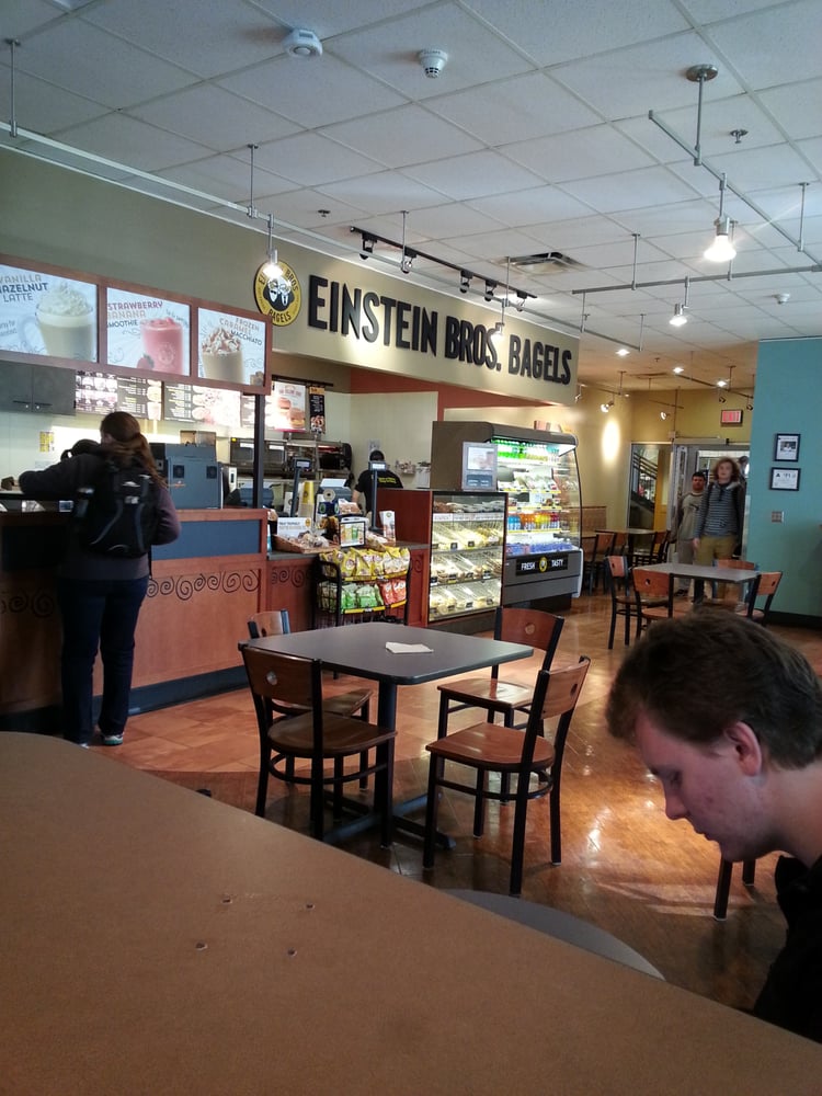 Food from Einstein Brother Bagels