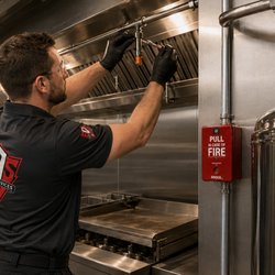 SOS Fire Services - Fire suppression system testing