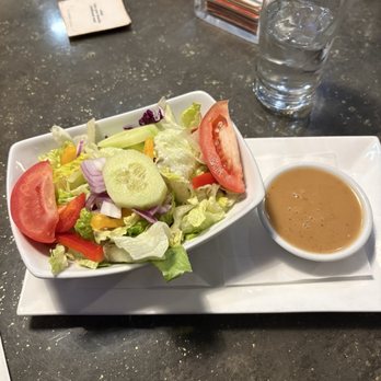 Chit Chat Diner - Salad with ginger dressing - Diners Near Me - Hackensack, New Jersey