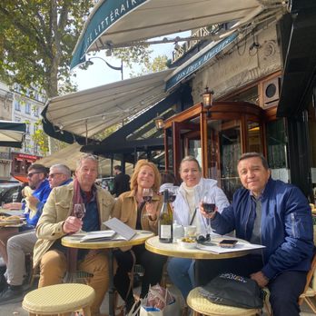 Les Deux Magots - Lunch was great to be outside, people watching and enjoying a beautiful day - French Near Me - Paris, 75