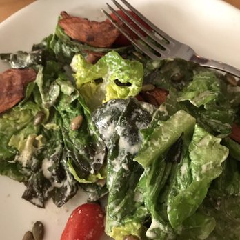 Plant - Caesar salad with mushroom bacon - Vegan Near Me - Asheville, North Carolina Plant - Caesar salad with mushroom bacon - Vegan Near Me - Asheville, North Carolina
