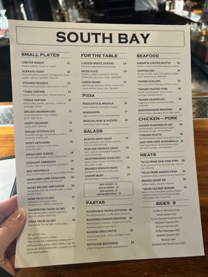 Menu photo 4 South Bay Fairfield, CT Menu photo 4 South Bay Fairfield, CT