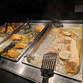 Captain Jim's Seafood Buffet - Baked Seafood Variety - Seafood Near Me - Pigeon Forge, Tennessee