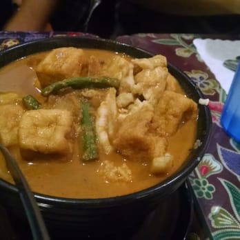 Layang Layang - curried tofu - decent - Malaysian Near Me - Milpitas, California Layang Layang - curried tofu - decent - Malaysian Near Me - Milpitas, California