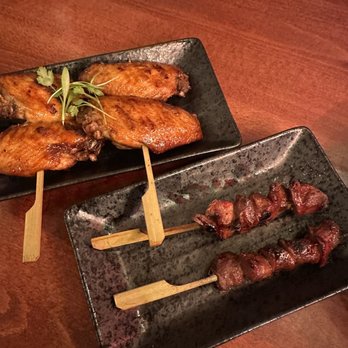 Chome - Chicken wing and chicken gizzard skewers - Izakaya Near Me - San Francisco, California