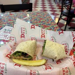 Cajun Chicken Wrap