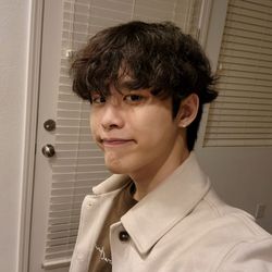 R & David Salon - (After) wavy perm