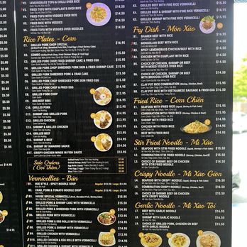 Pho & Grill - So many menu options! - Vietnamese Near Me - Hayward, California