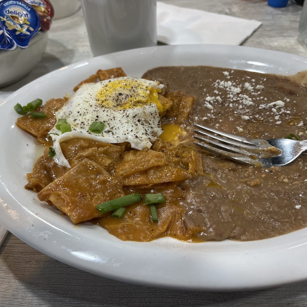 Loaded Cafe - Long Beach - Chilaquiles NO MEAT - American Near Me - Long Beach, California Loaded Cafe - Long Beach - Chilaquiles NO MEAT - American Near Me - Long Beach, California
