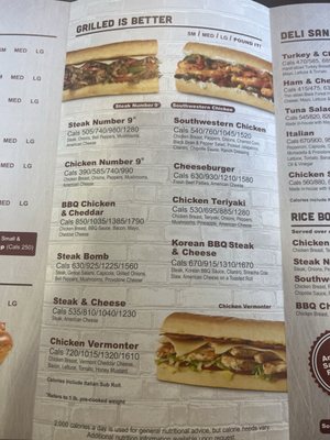 Menu photo 4 D'Angelo Greenfield, MA Menu photo 4 D'Angelo Greenfield, MA