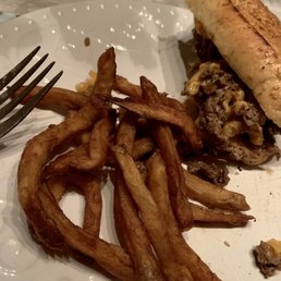 Fat Boi Cheesesteak Sandwich and Fresh Cut Fries Fat Boi Cheesesteak Sandwich and Fresh Cut Fries