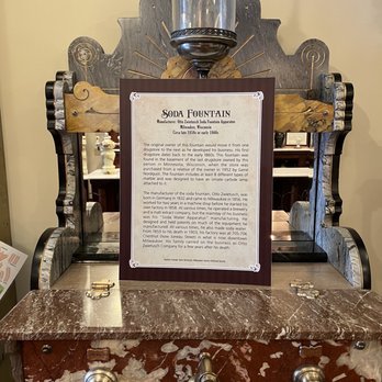 Zaharakos - Information. - Ice Cream & Frozen Yogurt Near Me - Columbus, Indiana