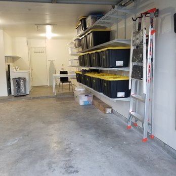 Garages Organized - 78754. (5) wall mounted shelves and new bins cleared the 2-bay floor, allowing us to set up the gym equipment ready for use. - Home Organization Near Me Garages Organized - 78754. (5) wall mounted shelves and new bins cleared the 2-bay floor, allowing us to set up the gym equipment ready for use. - Home Organization Near Me