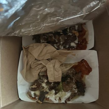 City Tacos - Crumpled napkin in our tacos. - Tacos Near Me - Encinitas, California