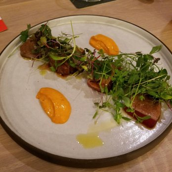 River Twice - Lightly torched tuna - New American Near Me - Philadelphia, Pennsylvania River Twice - Lightly torched tuna - New American Near Me - Philadelphia, Pennsylvania
