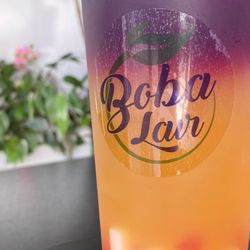 Boba Lair - Sunset Lemonade ($6.50 - Close Up)