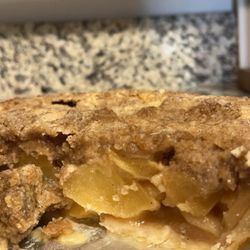 Buttermilk Sky Pie Flower Mound - Granny's Apple pie + soggy bottom