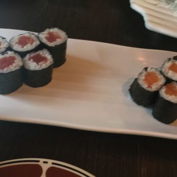 Hiroba Sushi - Tuna and salmon sushi roll - Sushi Bars Near Me - Henderson, Nevada Hiroba Sushi - Tuna and salmon sushi roll - Sushi Bars Near Me - Henderson, Nevada