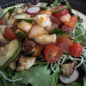 Zabb Thai & Sushi - Zabb salad, sashimi with mixed greens with a spicy dressing - Sushi Bars Near Me - Davie, Florida